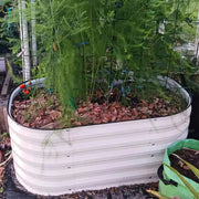 YoYoBloom 17" Tall 3.5' x 2' Metal Raised Garden Bed (2-in-1) | Upgrade 2.0 Knee-High Design image 8