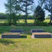 YoYoBloom 17" Tall 8' x 4' Metal Raised Garden Bed (10-in-1) | Upgrade 2.0 Knee-High Design image 23