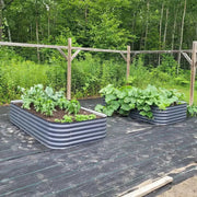 YoYoBloom 17" Tall 8' x 4' Metal Raised Garden Bed (10-in-1) | Upgrade 2.0 Knee-High Design image 21