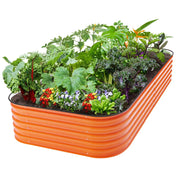 YoYoBloom 17" Tall 8' x 4' Metal Raised Garden Bed (10-in-1) | Upgrade 2.0 Knee-High Design image 31