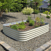 YoYoBloom 17" Tall 8' x 4' Metal Raised Garden Bed (10-in-1) | Upgrade 2.0 Knee-High Design image 12
