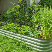 YoYoBloom 17" Tall 8' x 4' Metal Raised Garden Bed (10-in-1) | Upgrade 2.0 Knee-High Design image 15