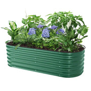 YoYoBloom 17" Tall 5' x 2' Metal Raised Garden Bed (4-in-1) | Upgrade 2.0 Knee-High Design image 20