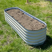 YoYoBloom 17" Tall 6.5' x 2' Metal Raised Garden Bed (6-in-1) | Upgrade 2.0 Knee-High Design image 17