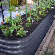 YoYoBloom 17" Tall 6.5' x 2' Metal Raised Garden Bed (6-in-1) | Upgrade 2.0 Knee-High Design image 9