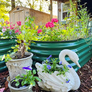 YoYoBloom 17" Tall 8' x 2' Metal Raised Garden Bed (9-in-1) | Upgrade 2.0 Knee-High Design image 13