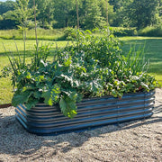YoYoBloom 17" Tall 8' x 2' Metal Raised Garden Bed (9-in-1) | Upgrade 2.0 Knee-High Design image 17