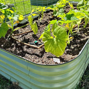 YoYoBloom 17" Tall 8' x 2' Metal Raised Garden Bed (9-in-1) | Upgrade 2.0 Knee-High Design image 10