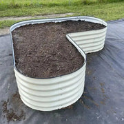 YoYoBloom 17" Tall Heart-Shaped Metal Raised Garden Bed| Upgrade 2.0 Knee-High Design image 19