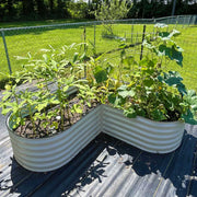 YoYoBloom 17" Tall Heart-Shaped Metal Raised Garden Bed| Upgrade 2.0 Knee-High Design image 9