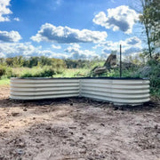 YoYoBloom 17" Tall L-Shaped Metal Raised Garden Bed| Upgrade 2.0 Knee-High Design image 7