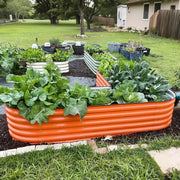 YoYoBloom 17" Tall L-Shaped Metal Raised Garden Bed| Upgrade 2.0 Knee-High Design image 10