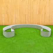YoYoBloom 17" Tall Ring-Shape Metal Raised Garden Bed | Knee-High Design image 7