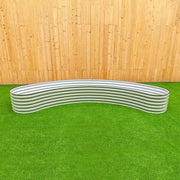 YoYoBloom 17" Tall New Moon Metal Raised Garden Bed | Knee-High Design image 14