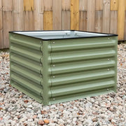 YoYoBloom 17" Tall 2'x2' Square Metal Raised Garden Bed Twin Pack | Upgrade 2.0 Knee-High Design - Night Blue image 4