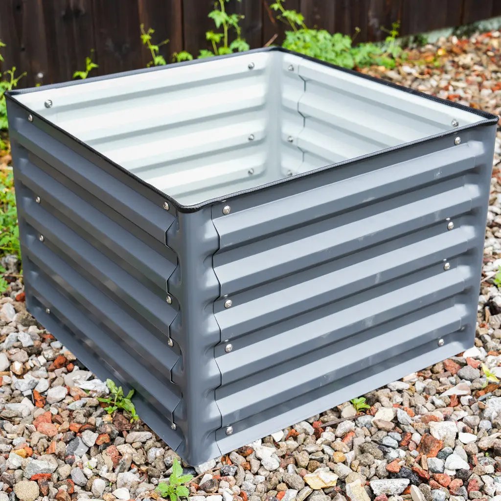 Taller beds make gardening easier on your body.