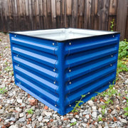 YoYoBloom 17" Tall 2'x2' Square Metal Raised Garden Bed Twin Pack | Upgrade 2.0 Knee-High Design image 12