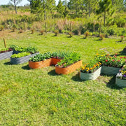 YoYoBloom 17" Tall U-Shape Large Size Metal Raised Garden Bed| Upgrade 2.0 Knee-High Design image 19