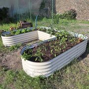 YoYoBloom 17" Tall U-Shape Large Size Metal Raised Garden Bed| Upgrade 2.0 Knee-High Design image 8