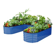 YoYoBloom 17" Tall U-Shape Large Size Metal Raised Garden Bed| Upgrade 2.0 Knee-High Design image 24