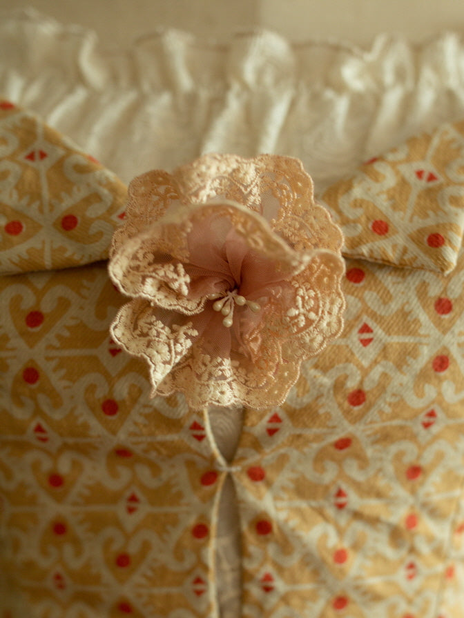 Lillian's Yellow Frill Dress