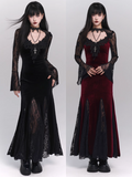 Nocturne Velvet & Lace Siren Gown