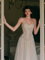 Eleanor's Graceful Mesh Skirt
