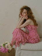 Lily's Romantic Blossom Dress