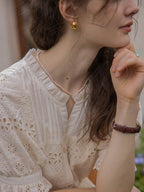 Lily's Holiday Dream Embroidery Dress