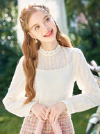 Sheer Elegance Lace Blouse