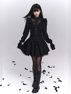 Midnight Lace Gothic Dress