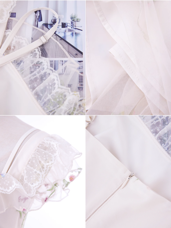 Enchanted Garden Embroidered Fairy Dress