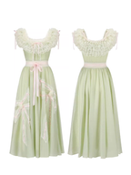 Meadowlight Ribbon Lace Dress