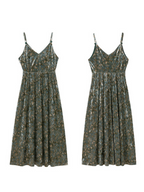 Enchanted Forest Velvet Dress