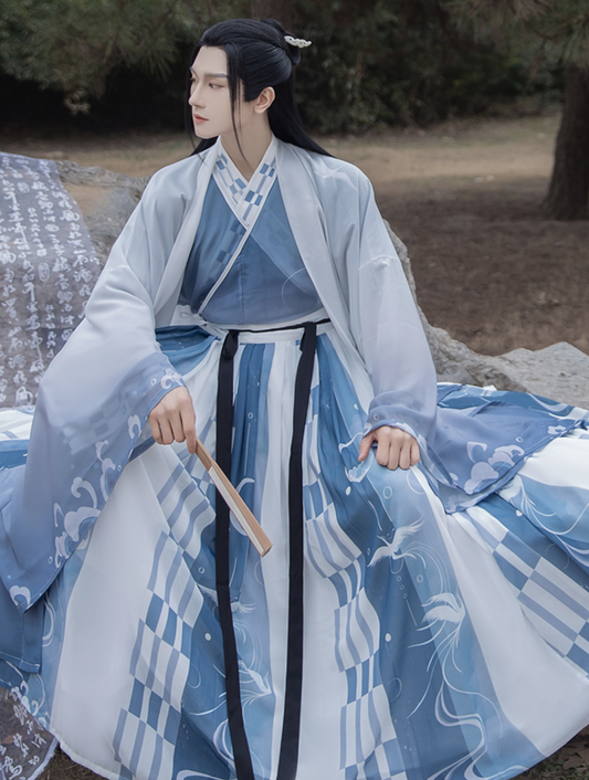 Wei Jin Xianxia Style Qiyao Ruqun - Risen 凌末