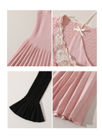 Lace Melody Knitted Dress
