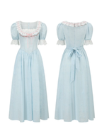 Pale Blue Reverie Lace Dress