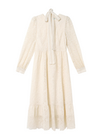 Ivory Vintage Lace Dress