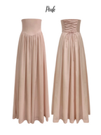 Fairytale Tencel High-Waist Long Skirt