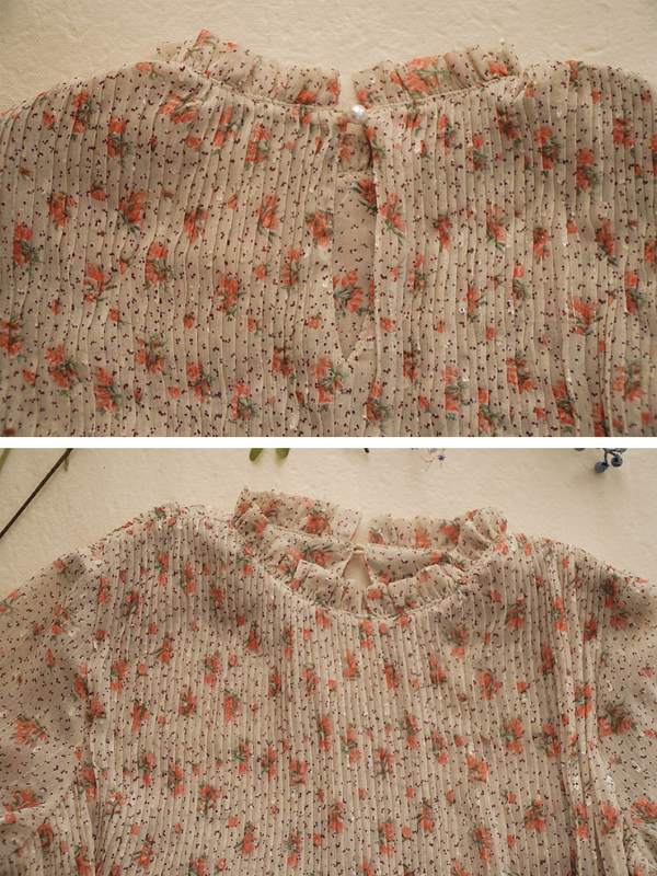 Floral Dream Chiffon Autumn Dress