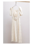 Elegant Pleated Sweetheart Dress