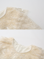 Ivory Lace Garden Waltz Dress