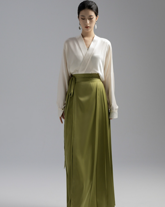 Ming Dynasty Modern Hanfu, Mamianqun, Delilah (Preorder)