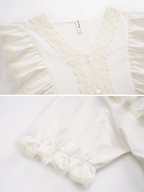 Ivory Blossom Comfort Sleepwear