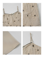 Embroidered Blossom Bodice Dress