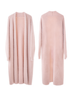 Cozy Cloud Open-Front Longline Cardigan