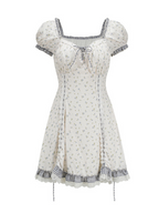 Ethereal Lace Coquette Dress
