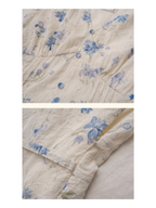 Blue Blossom Vintage Lace Dress