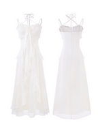 Ethereal Lace Rose Gown