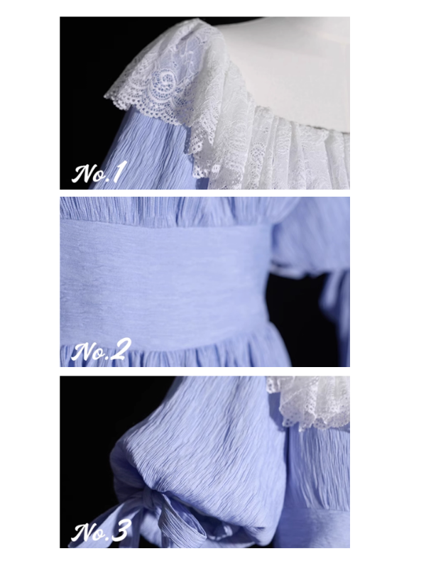 Dreamy Vintage Balloon Sleeve Dress